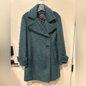 Blanc Noir Teal Teddy Jacket